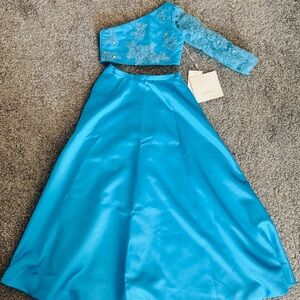 LanTing 2 Piece Girls Pageant Gown
